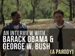 Barack Obama and George W. Bush Parody